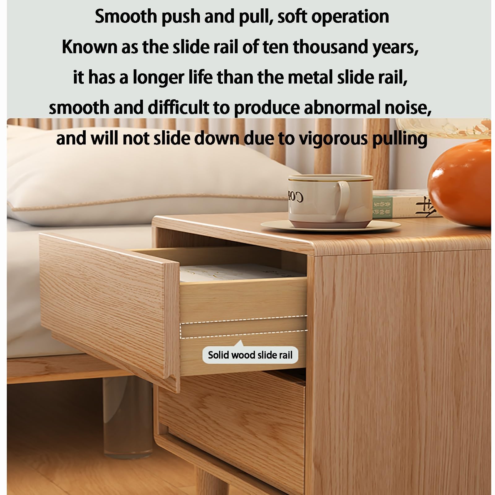 Amazon.co.jp: ナイトテーブル ベッドサイドテーブル ベッド横 サイド